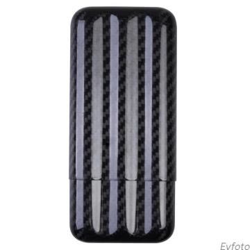 Carbon fiber humidor case 3 tubes