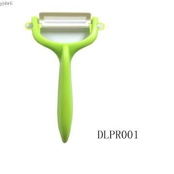 5 inch Ceramic blade potato green color peeler