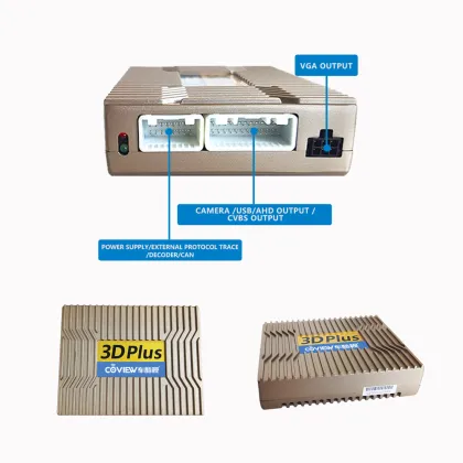 3D Plus 360 Degree AVM Camera with Full HD 1080P for Cars