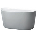 Small Deep Soaking Acrylic Freestanding Bathtub