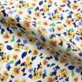 Cotton With Silver Lurex Fabric