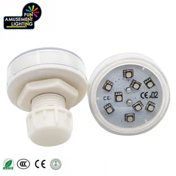 E14 2W AC24V 45mm Diameter LED Point Lamp with Clear Cover