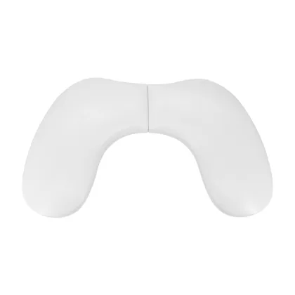 Ergonomic Inclined Leather Nail Pillow for Manicures
