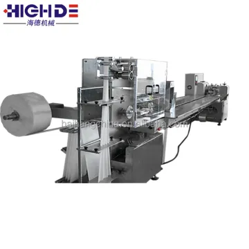 Disposable Plastic Cutlery Wrapping Machine for Restaurants