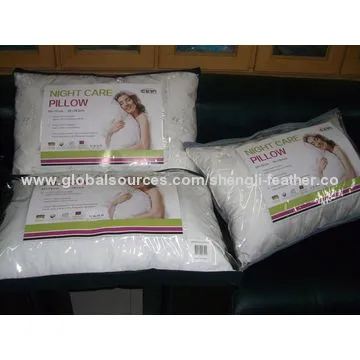 Printing fabric, white duck down pillows