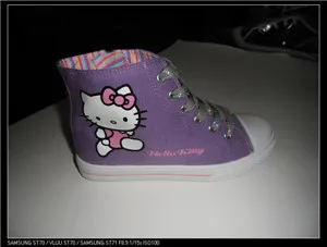 Hello KITTY Injection Canvas Shoes for chilldren
