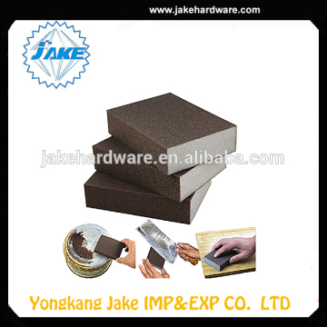 China supplier high quality wholesale abrasive sanding sponge block