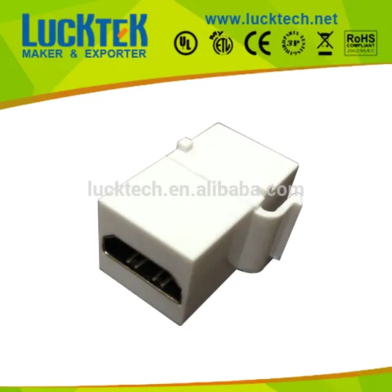 HDMI keystone jack, 19PIN Female to Female HDMI coupler