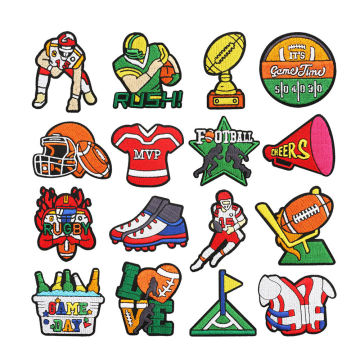 Custom Fashion Sports Club Embroidered Patches for Clothing