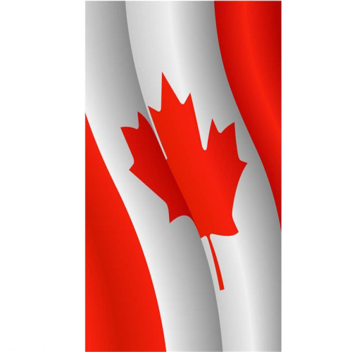 serviette de plage drapeau nation canadienne