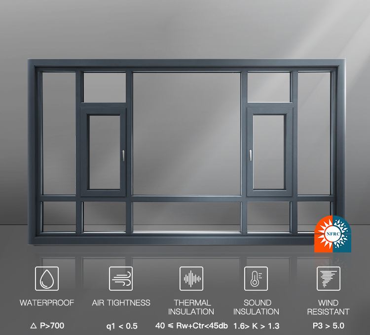 Aluminum Casement Windows
