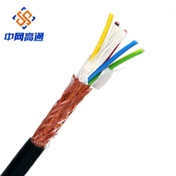 Flexible PVC Jacket Control Signal Cable with 0.6mm Copper Wire