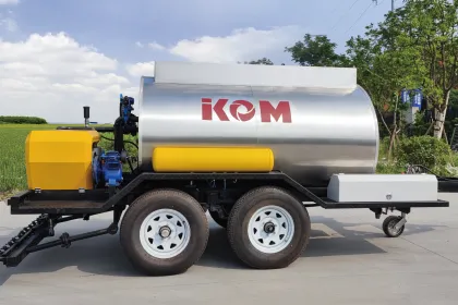 ZMTS-25 Road Construction Trailer Asphalt Distributor Truck with Spray Bar for Asphalt Priming
