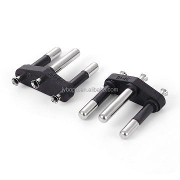 3 Pin Brail Plug Insert for Industrial Power Cord Cable