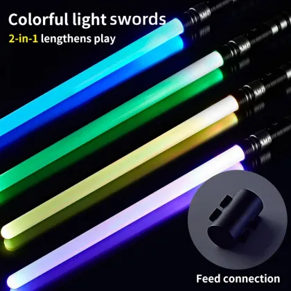 7 Colors Light Saber Kids Spinner Toy - Light Up Toys