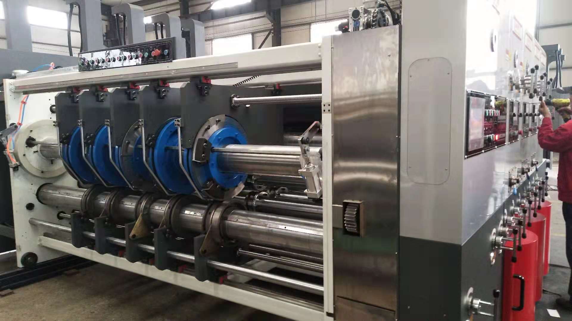Corrugated box Flexo Printing Slotting Die-cutting Machine