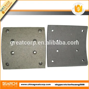 China drum brake lining material suppliers