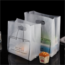 biodegradable plastic take out bag for restaurant