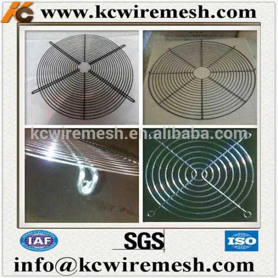 Stainless steel wire mesh fan guard with various type.