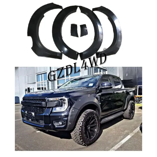 4x4 Wheel Arch Flares for Ranger T9 2023 XLT SPORT WILDTRAK