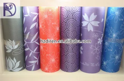 Custom Printed NBR Yoga Mat