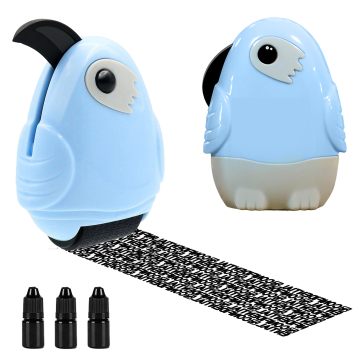 Γραφείο ID Guard Pre-inked roller σφραγίδα για εμπιστευτικότητα και προστασία κλοπής ταυτότητας