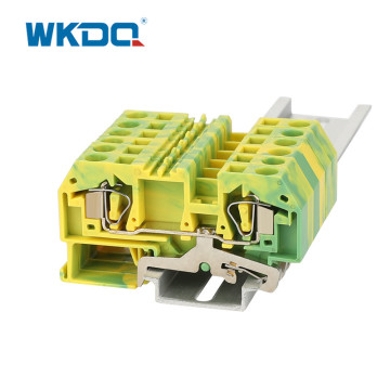 Spring Type DIN Rail Terminal Blocks