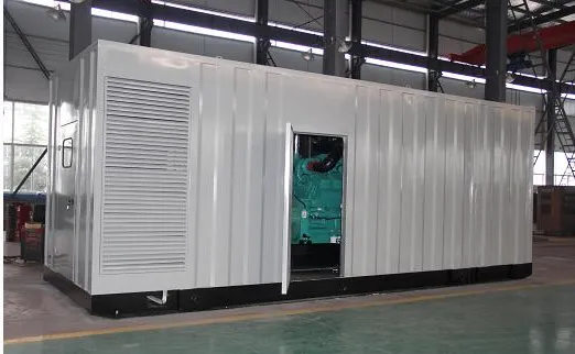 Container type 1063kva diesel generator set