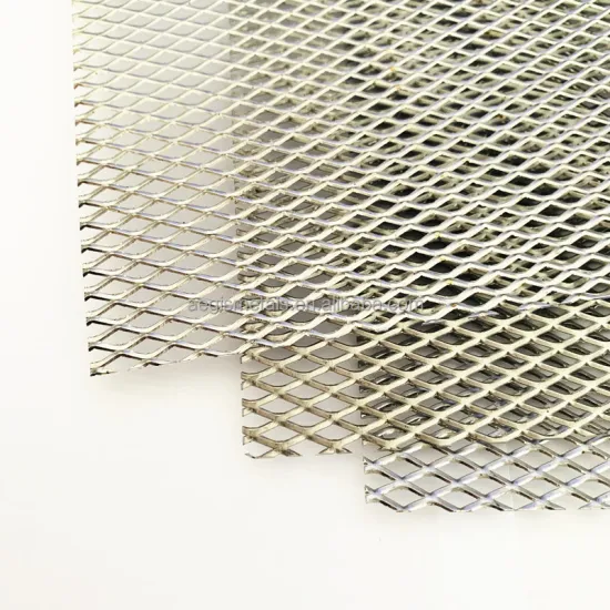 Expanded Metal Nickel Mesh for Battery Anode and Cathode Materials (2x4mm, 3x5mm, 1x2mm)