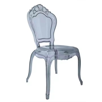 Transparent Resin Plastic Wedding Event Hotel Bella Dining Chair