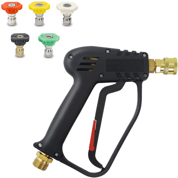 quick connector high pressure washer water spray gun