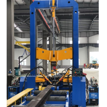 Máquina de montagem da linha de produção H-Beam de aço