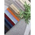 Tissu d'ameublement texturé en peluche pour canapé et chaise