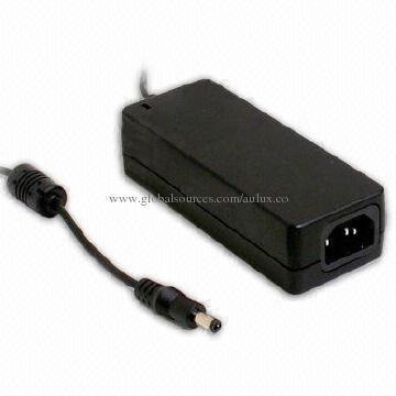 60W/24V/2.5A AC-DC Adapter Single Output Desktop, Mean Well, GS60A24-P1J, 2 Years Warranty