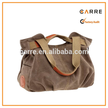 2017 new stylish women's bag canvas in handbags