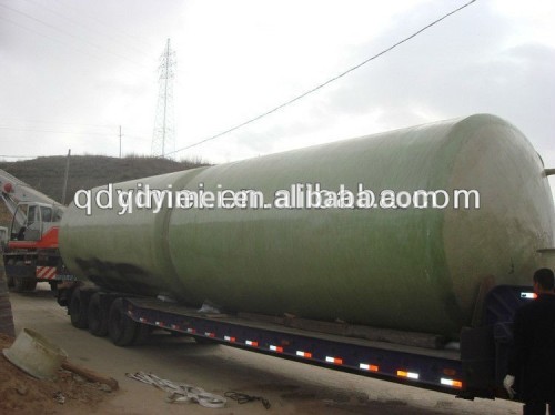 Sewage Recycling Treatment Wastewater Treatment Buried FRP Septic Tank For Family Grey Water Sewage Treatment Project