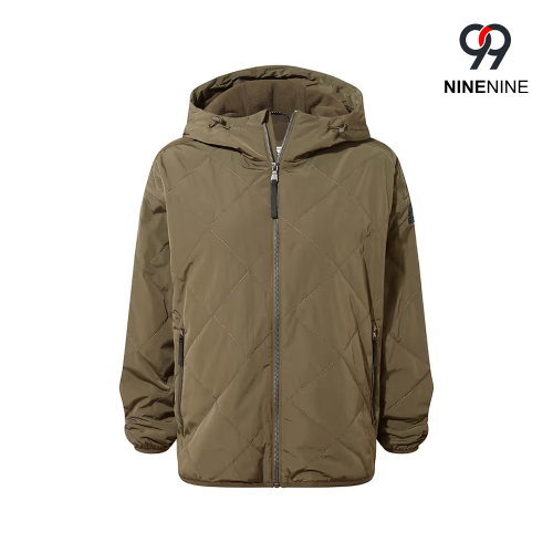 Giacca isolante oversize resistente alla doccia da donna