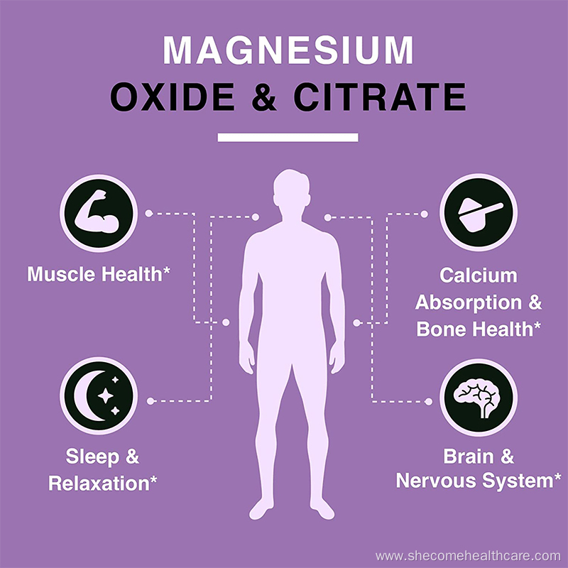 OEM Magnesium Muscle Function Magnesium Complex capsules