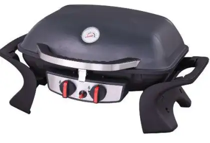 China Supply Outdoor Camping Charcoal Smokeless Barbecue Trolley Gas Barbecue Grills