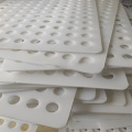 Perforated plastic sheet/sieve plate