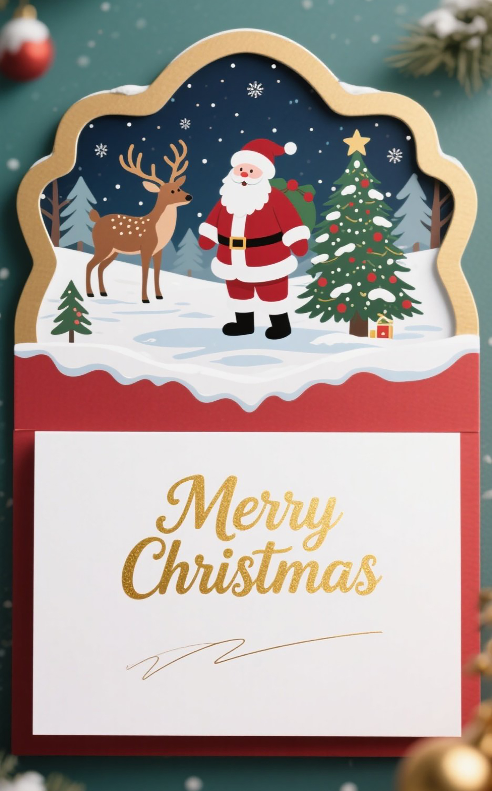 Custom christmas card printing