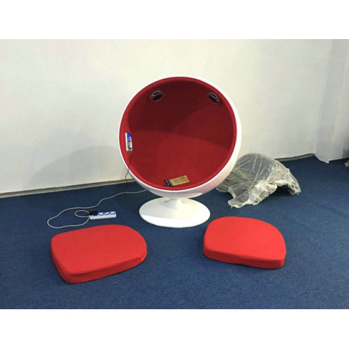 Music ball chair fiberglass ball chair
