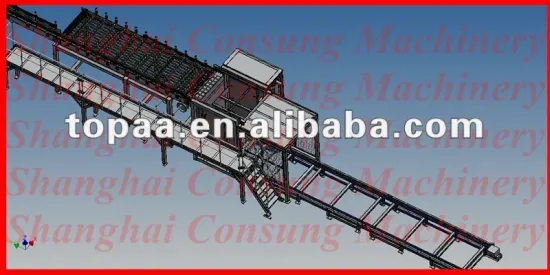 glass bottle depalletizer machine