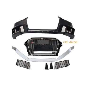 Vordere Stoßstange Body Kit Upgrade auf den RS3-Stil für Audi A3/S3 2013-2015