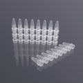 أنابيب PCR ذات 8 شرائح 0.2 مل (بدون أغطية)