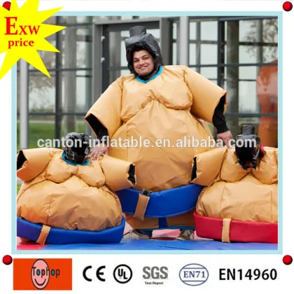 guangzhou inflatable toys outdoor sumo wrestling suit,inflatable sumo wrestling suit for sale