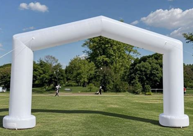 White Inflatable Arch