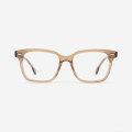 Classic Square Acetate Men's Optical Frames