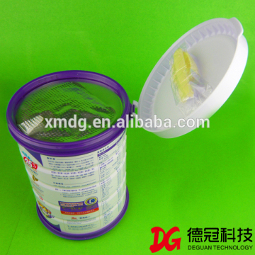 Nutrition Powder Tank Plastic Folding Lid