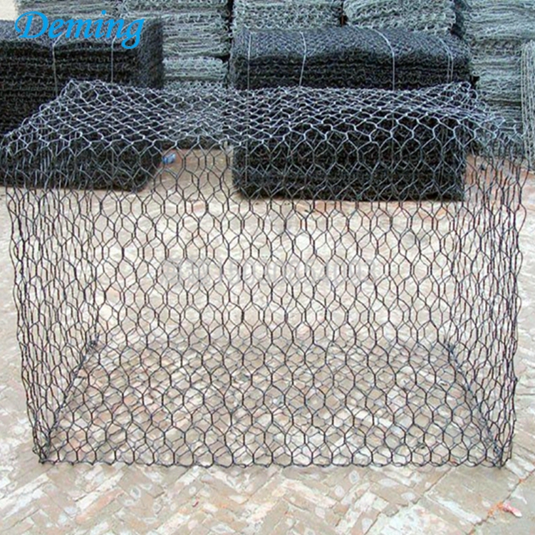 Heavy galvanized gabion boxes/gabion box wire mesh